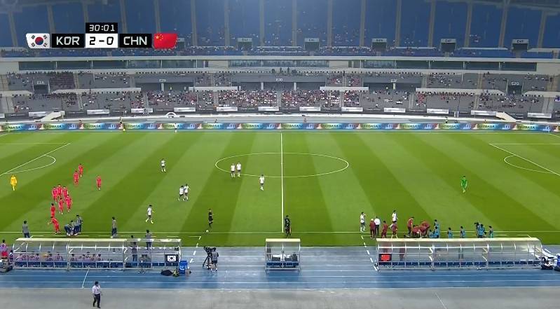 皇冠足球平台代理_20分钟轻松2-0国足！韩国东亚杯是二队出战皇冠足球平台代理，没有旅欧球员