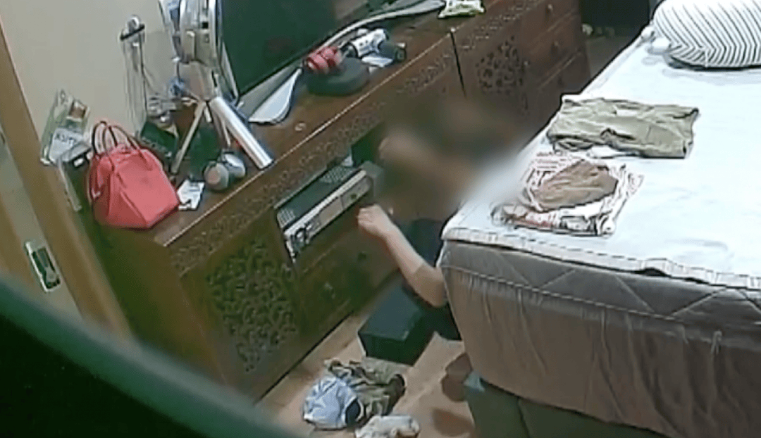 希腊vs波斯尼亚和黑塞哥维那_现实版“寄生虫”上演！夫妻装监控后崩溃：她偷了4年希腊vs波斯尼亚和黑塞哥维那，还试穿我衣服