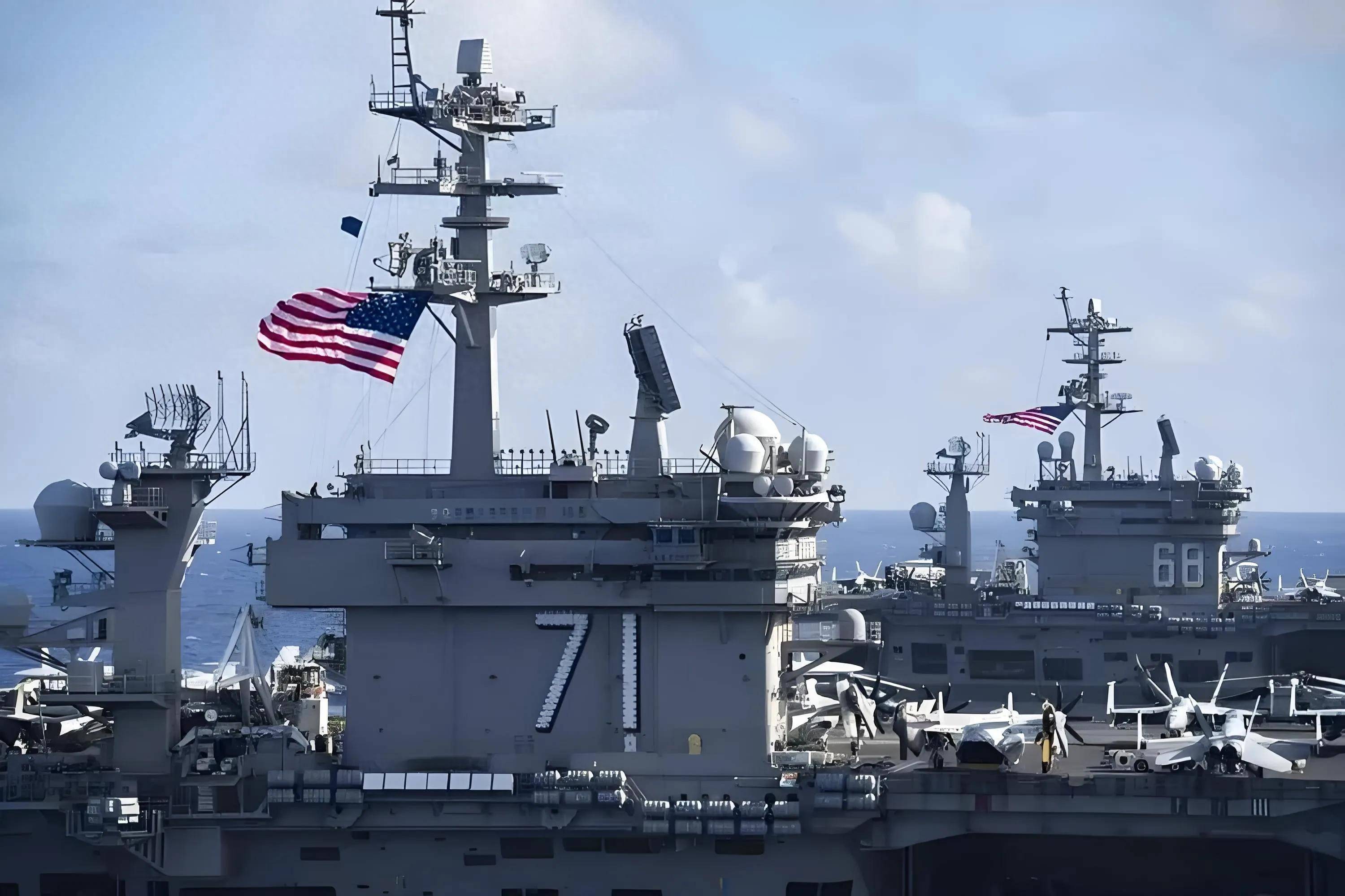 伊普斯维奇 vs 浜特福德_美国航母“尼米兹”号伊普斯维奇 vs 浜特福德，长期逗留中方黄岩岛，055率队大胆插入，打乱美军布局！